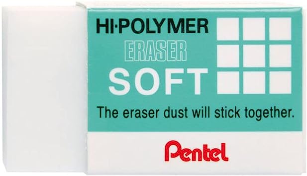 Borracha Hi-Polymer Eraser Soft, Pentel.jpg