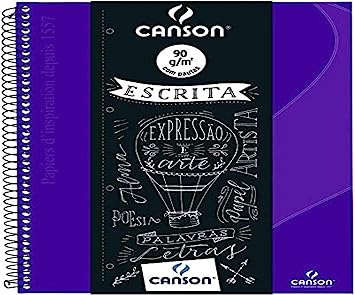 Caderno Pautado Escrita A4+ 90g-m², Canson,.jpg